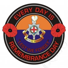 The Royal Sussex Regiment Remembrance Day Sticker
